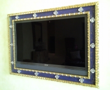 Custom wall mounted tv frame.jpg